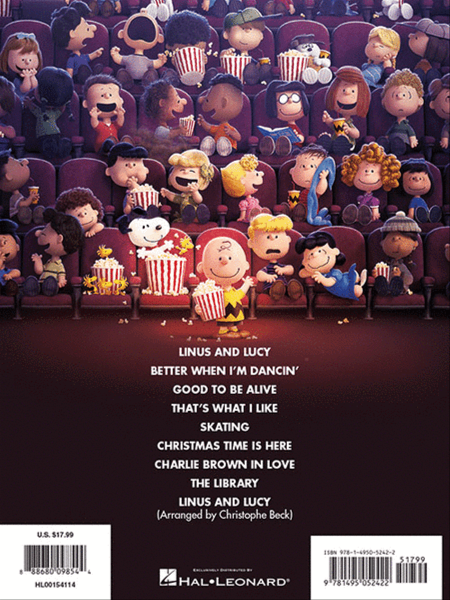 The Peanuts Movie Piano, Vocal, Guitar scores gallery preview page 6