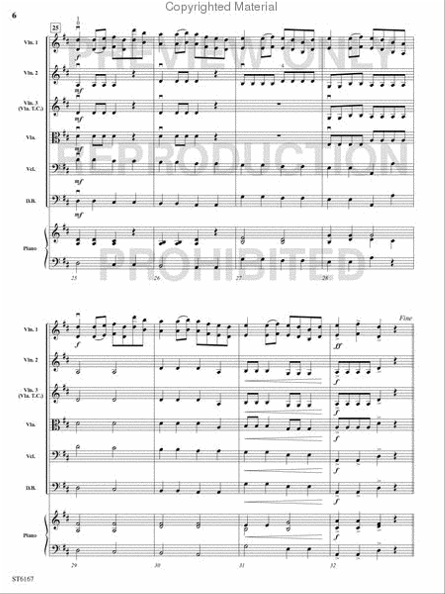 Boots and Saddle String Orchestra scores gallery preview page 4