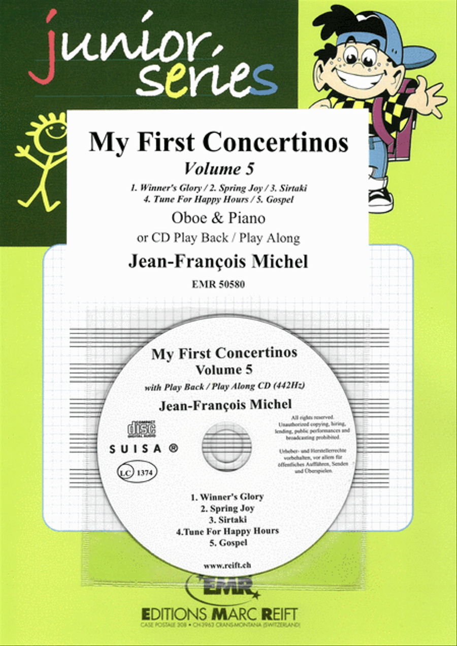 My First Concertinos Volume 5 Piano Accompaniment scores gallery preview page 1