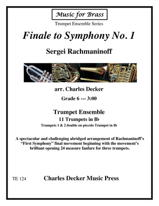 Finale to Symphony No. 1 for Trumpet Ensemble