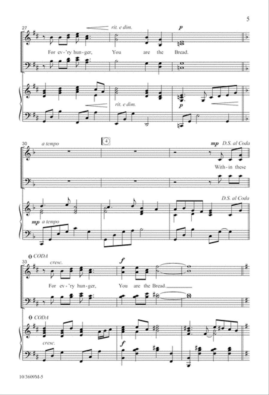 Within These Walls 4-Part scores gallery preview page 5