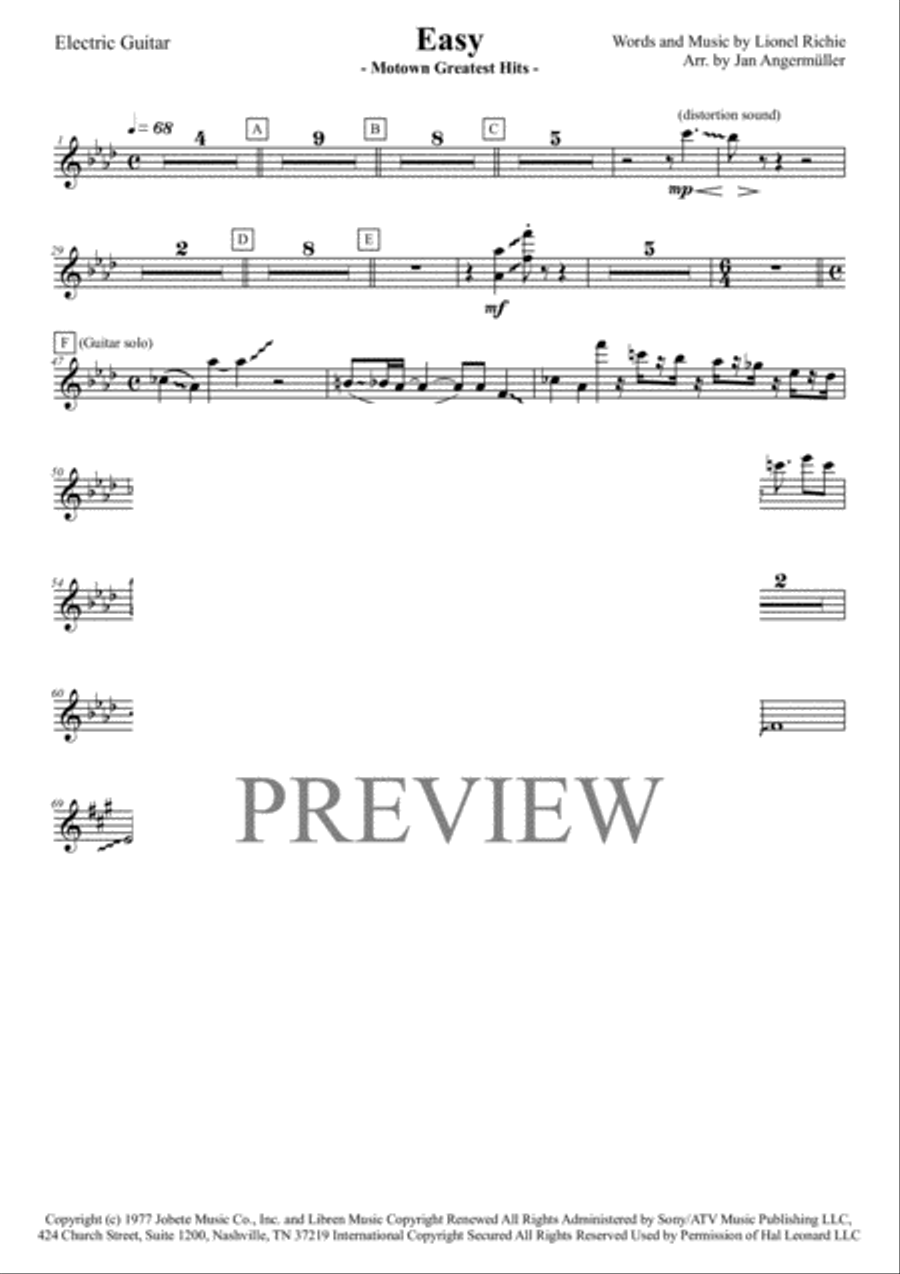 Easy Easy Jazz Ensemble scores gallery preview page 2