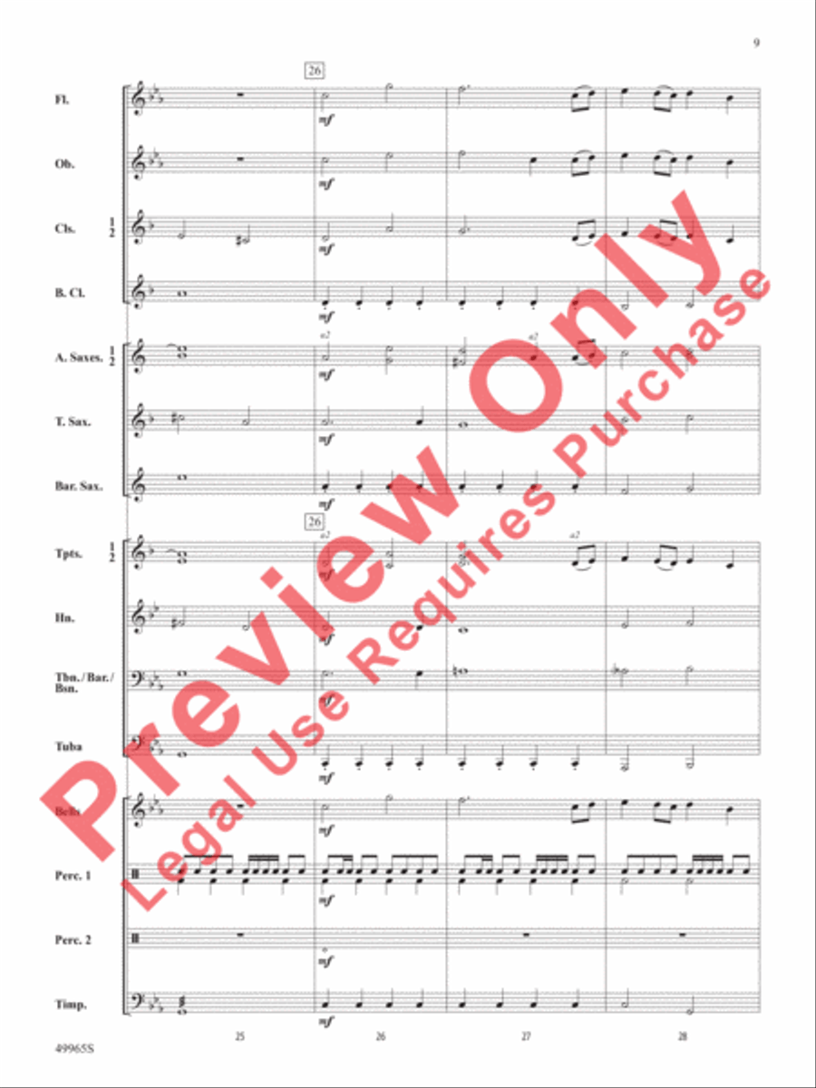 At Max Power! Concert Band scores gallery preview page 10