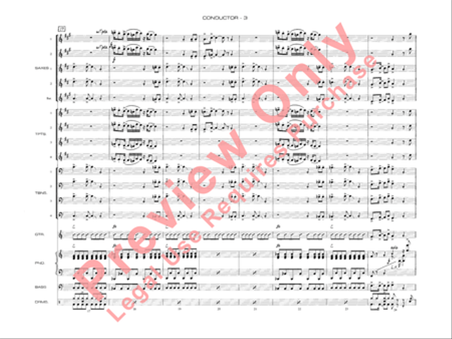 Soul Man Jazz Ensemble scores gallery preview page 6