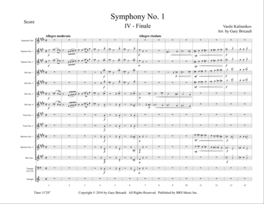 Symphony No. 1, Finale image number null