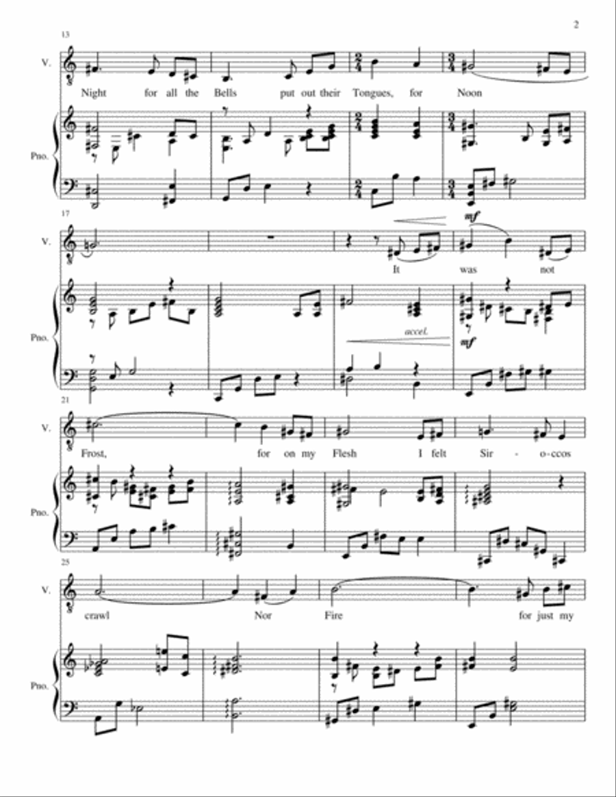 It Was Not Death Voice Solo scores gallery preview page 2