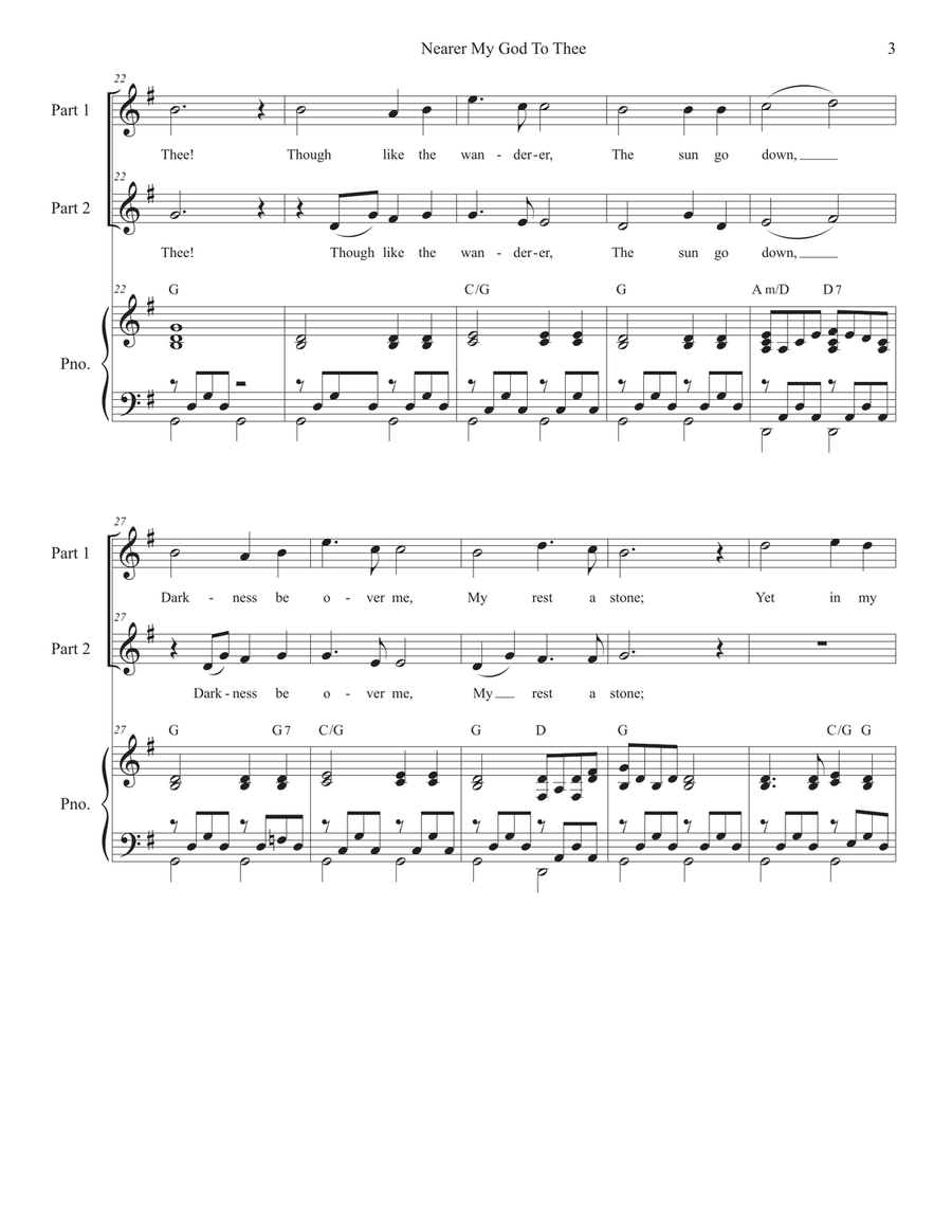 Nearer My God To Thee (with 