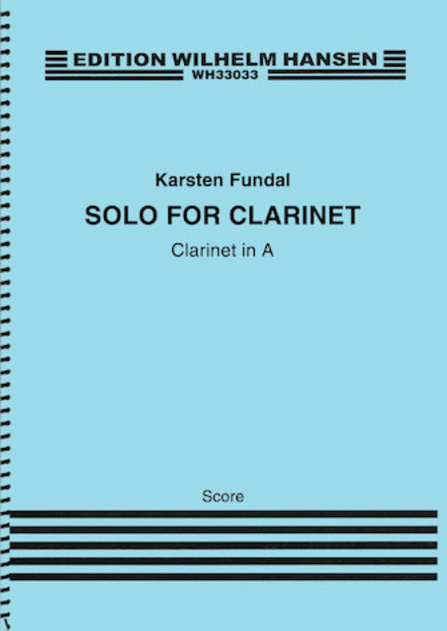 Solo for Clarinet