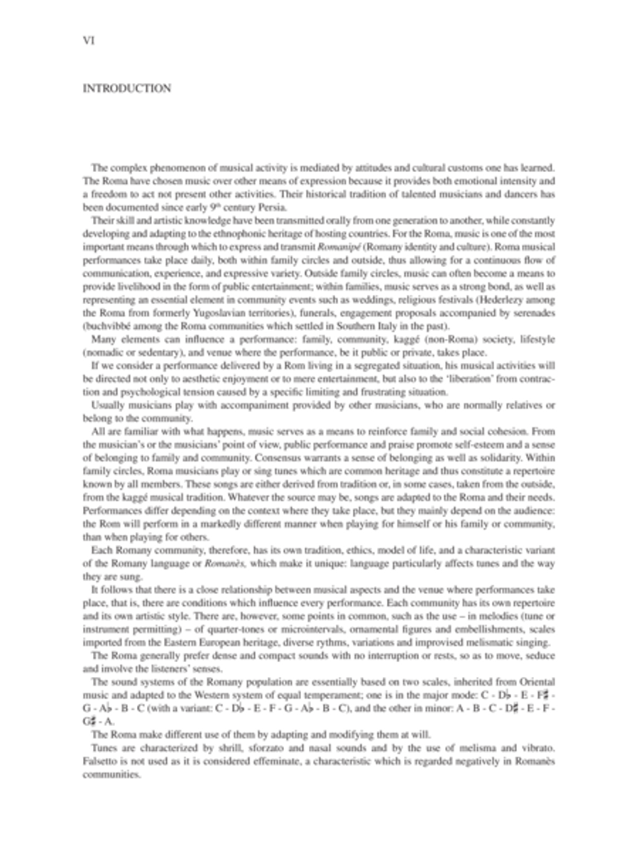 Romanó Drom (Romany Caravan) for Accordion, Voice and Orchestra Orchestra scores gallery preview page 4