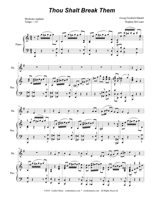 Thou Shalt Break Them (French Horn solo and Piano)