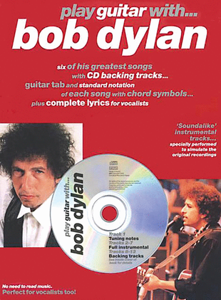 Book cover for Play Guitar with ... Bob Dylan