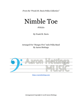 Nimble Toe - Polka - for "Hungry Five" Polka Band