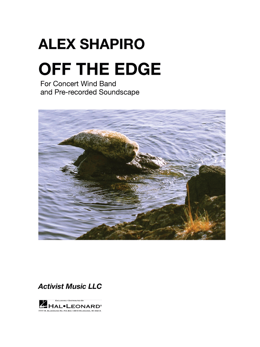 Off the Edge Concert Band scores gallery preview page 1