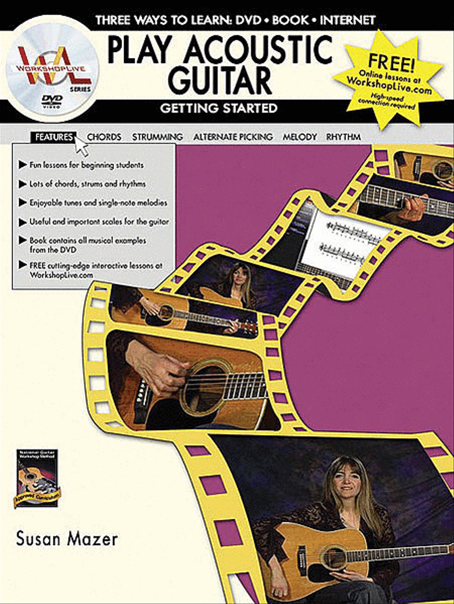 Play Acoustic Guitar -- Getting Started Acoustic Guitar scores gallery preview page 1