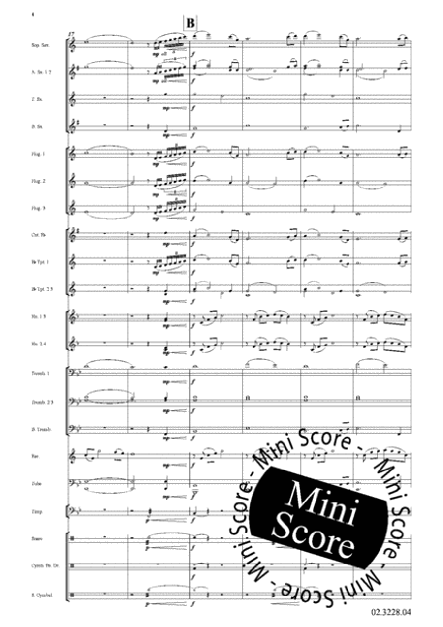 Fanfare Festive Fanfare Festive Fanfare Band scores gallery preview page 8