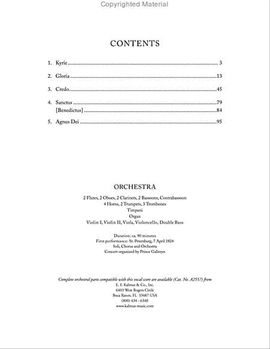 Missa Solemnis, Op.123 Choir scores gallery preview page 2