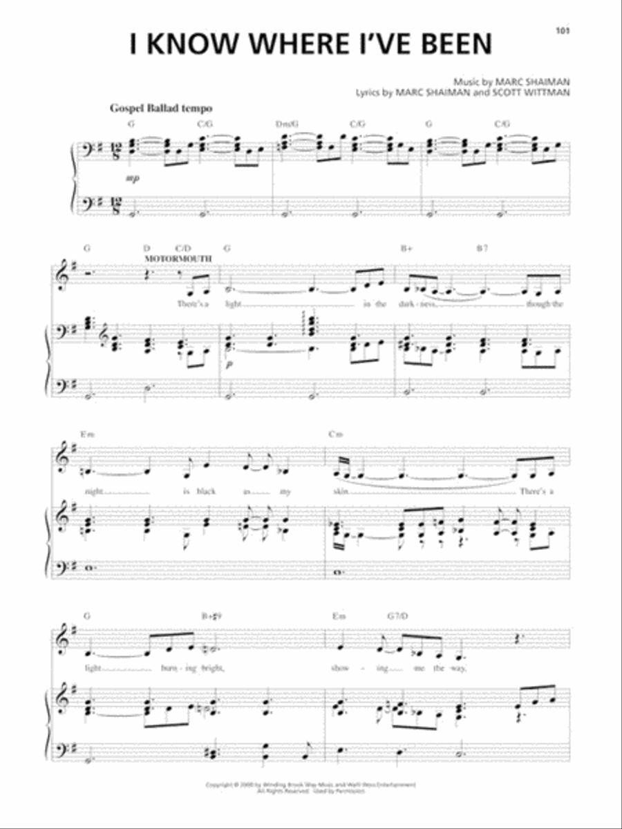 Hairspray Piano, Vocal scores gallery preview page 7