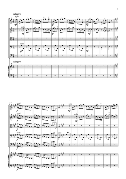 Concerto for Strings in La maggiore RV 159 image number null