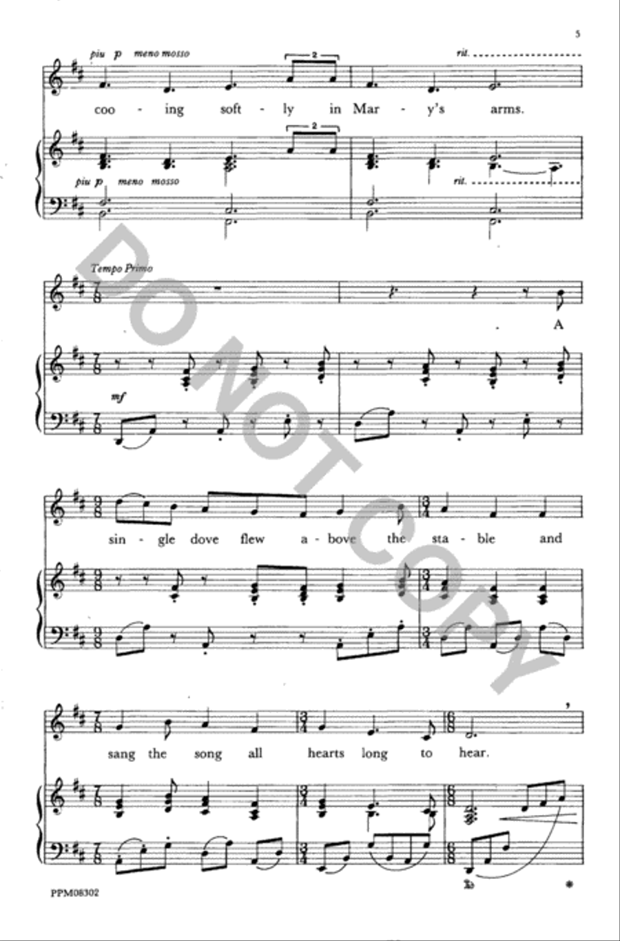 The Shepherd's Story The Shepherd's Story Unison Choir scores gallery preview page 6