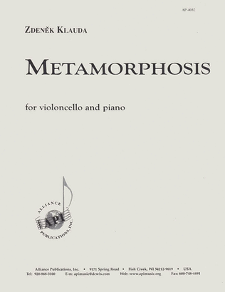 Metamorphosis - Cello-pno