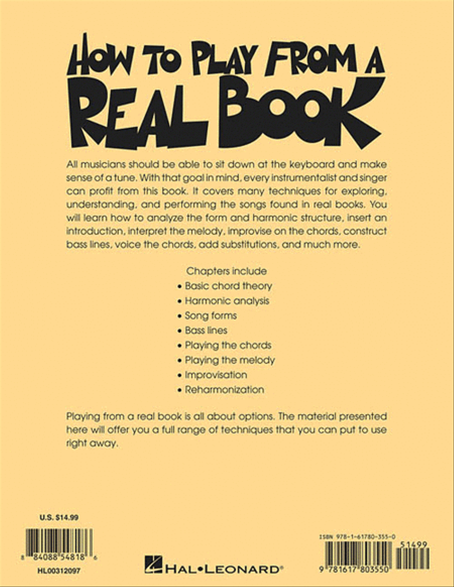 How to Play from a Real Book Piano scores gallery preview page 2