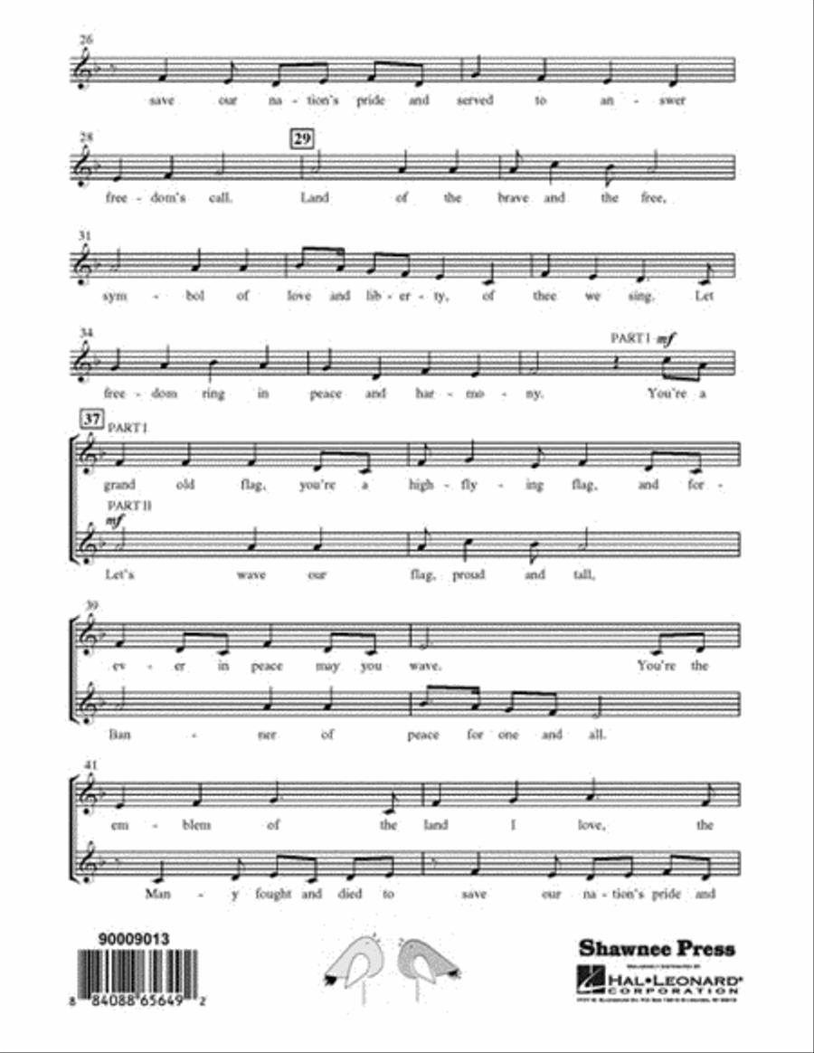 Tunes for Two the Whole Year Through 2-Part scores gallery preview page 11