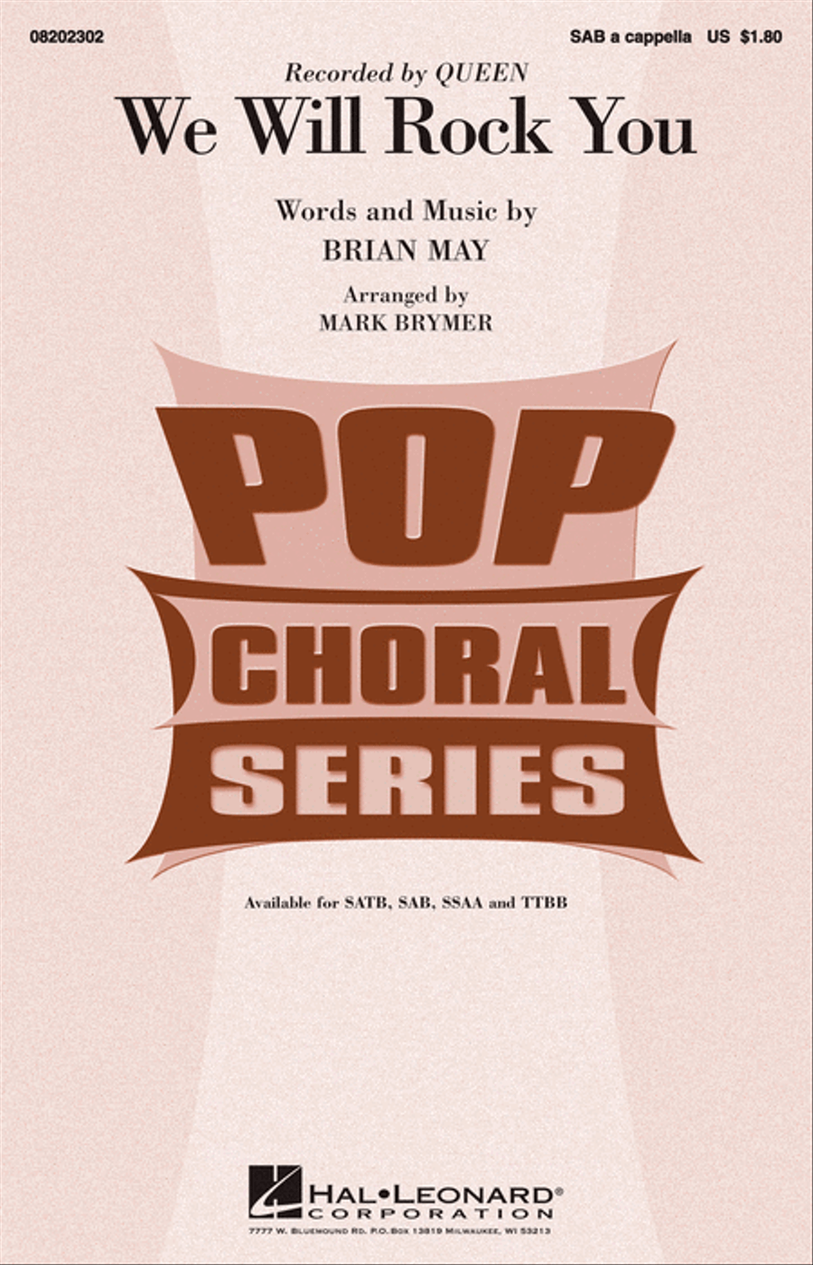 We Will Rock You 3-Part scores gallery preview page 1