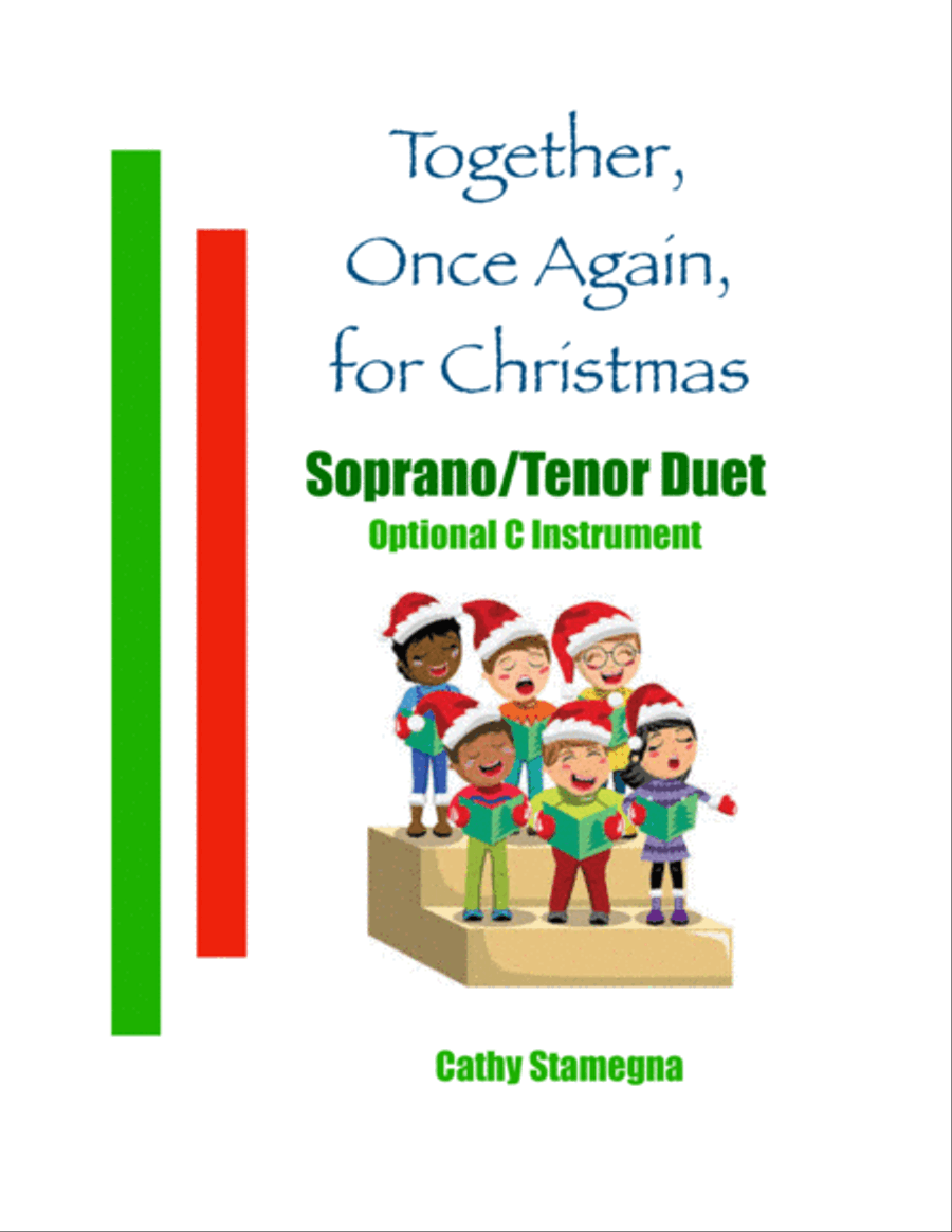 Together, Once Again, for Christmas (ST Duet, Optional C Instrument, Piano Accompaniment) Large Ensemble scores gallery preview page 1