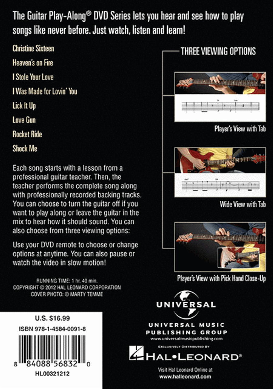Kiss Electric Guitar scores gallery preview page 2