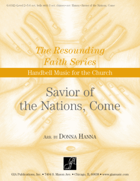 Savior of the Nations, Come - Handbells image number null