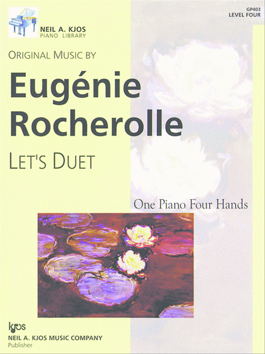 Book cover for Let's Duet, Level 4