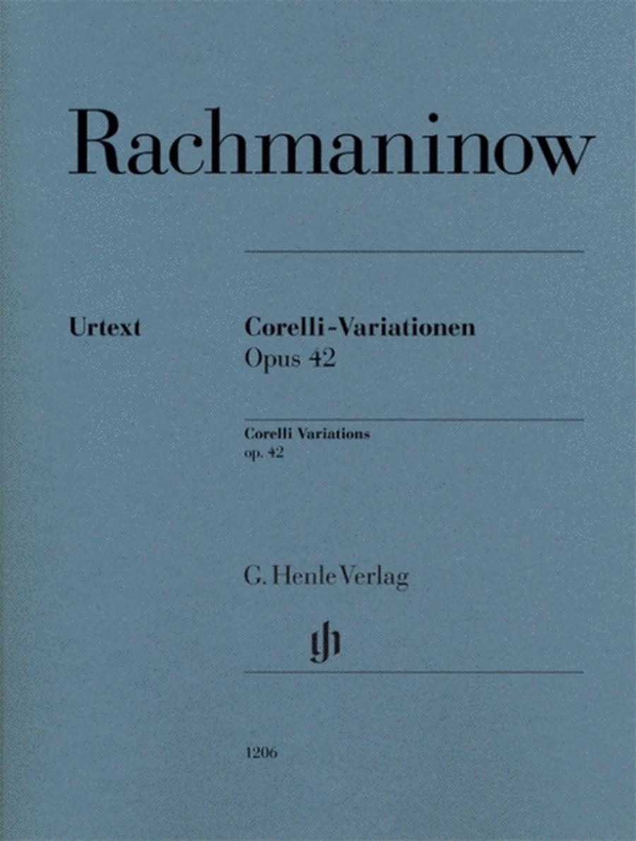 Rachmaninoff - Corelli Variations Op 42