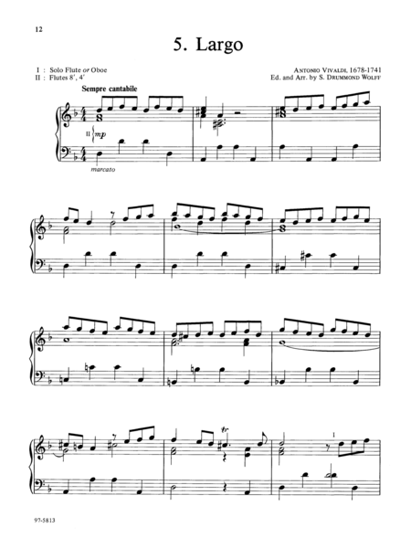 Baroque Music for Manuals, Vol. III