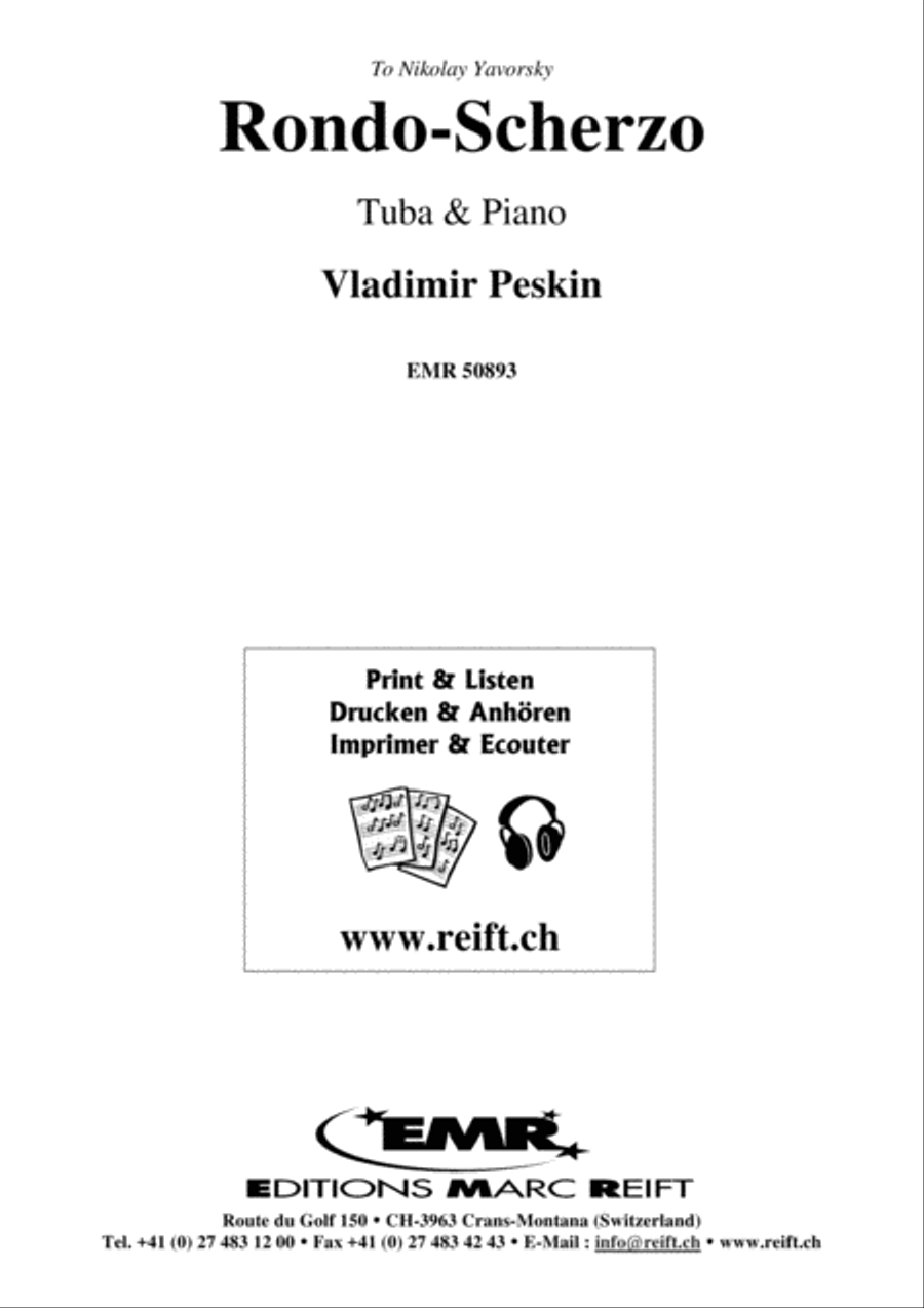 Rondo-Scherzo Tuba scores gallery preview page 2