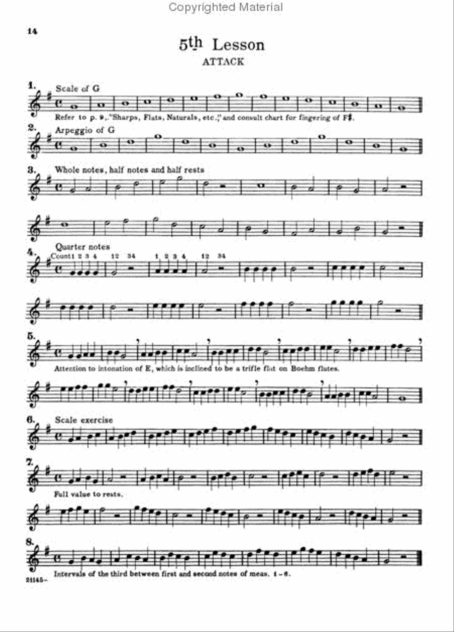 Foundation To Flute Playing Flute scores gallery preview page 3