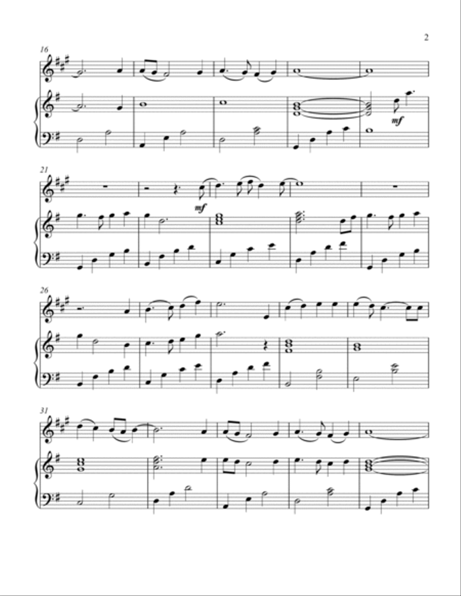 Perhaps Love B-Flat Clarinet scores gallery preview page 3