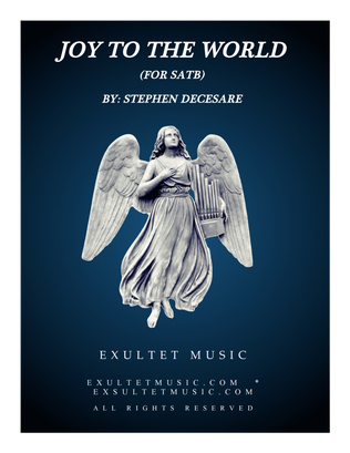 Book cover for Joy To The World (for SATB)