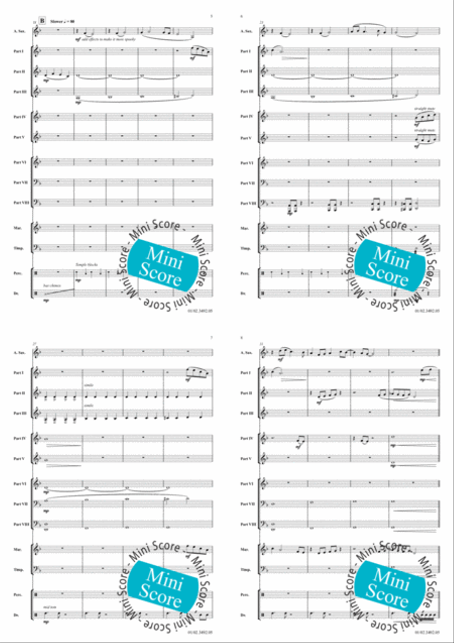 Welcome to Halloween Fanfare Band scores gallery preview page 20