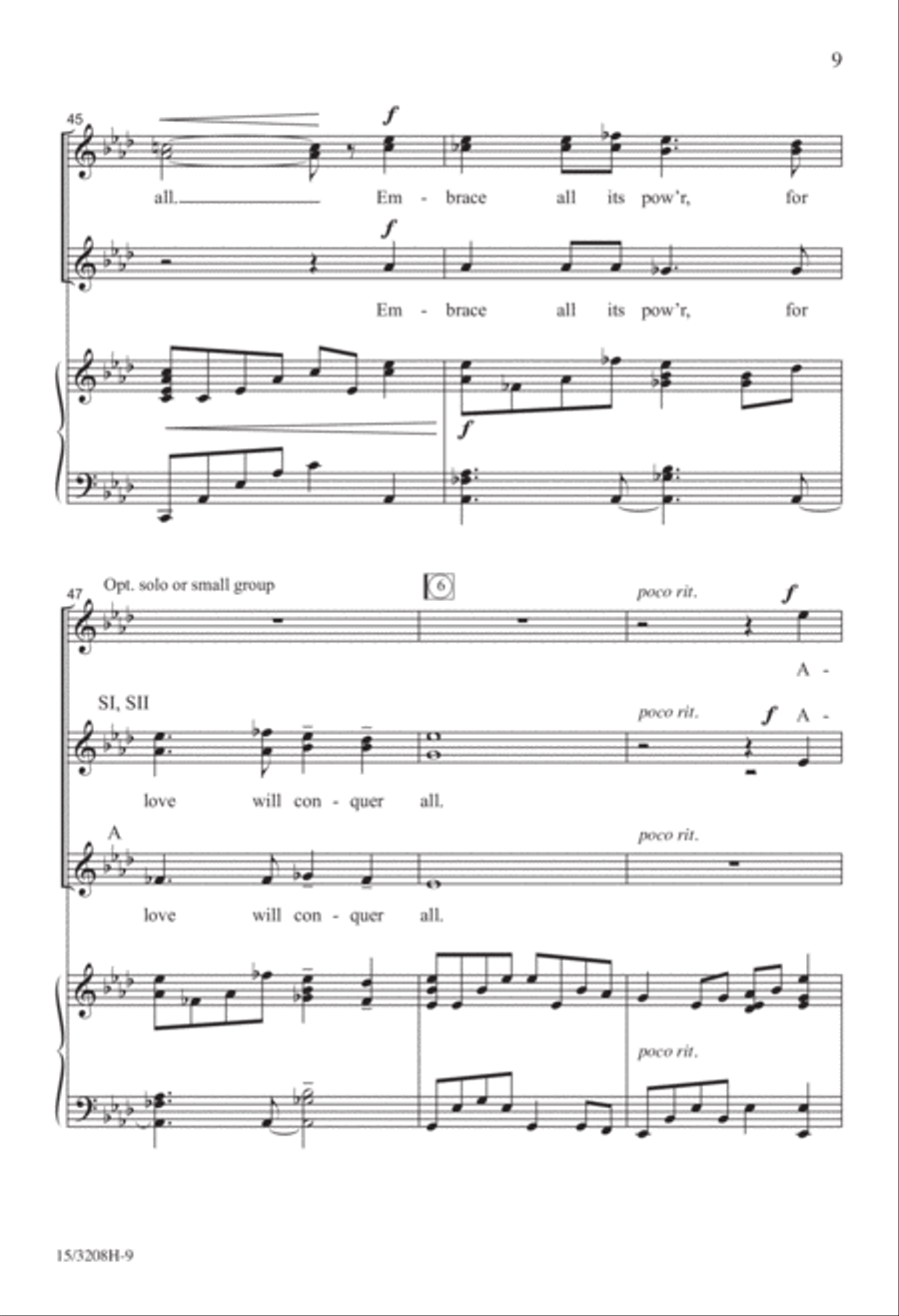 Amor Vincit Omnia Amor Vincit Omnia SSA scores gallery preview page 9