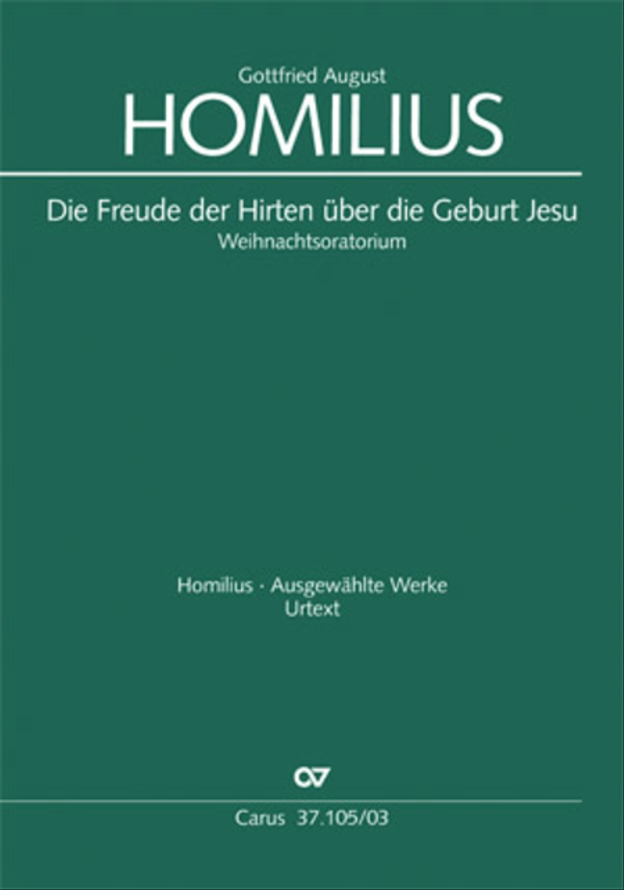 Die Freude der Hirten uber die Geburt Jesu 4-Part scores gallery preview page 1