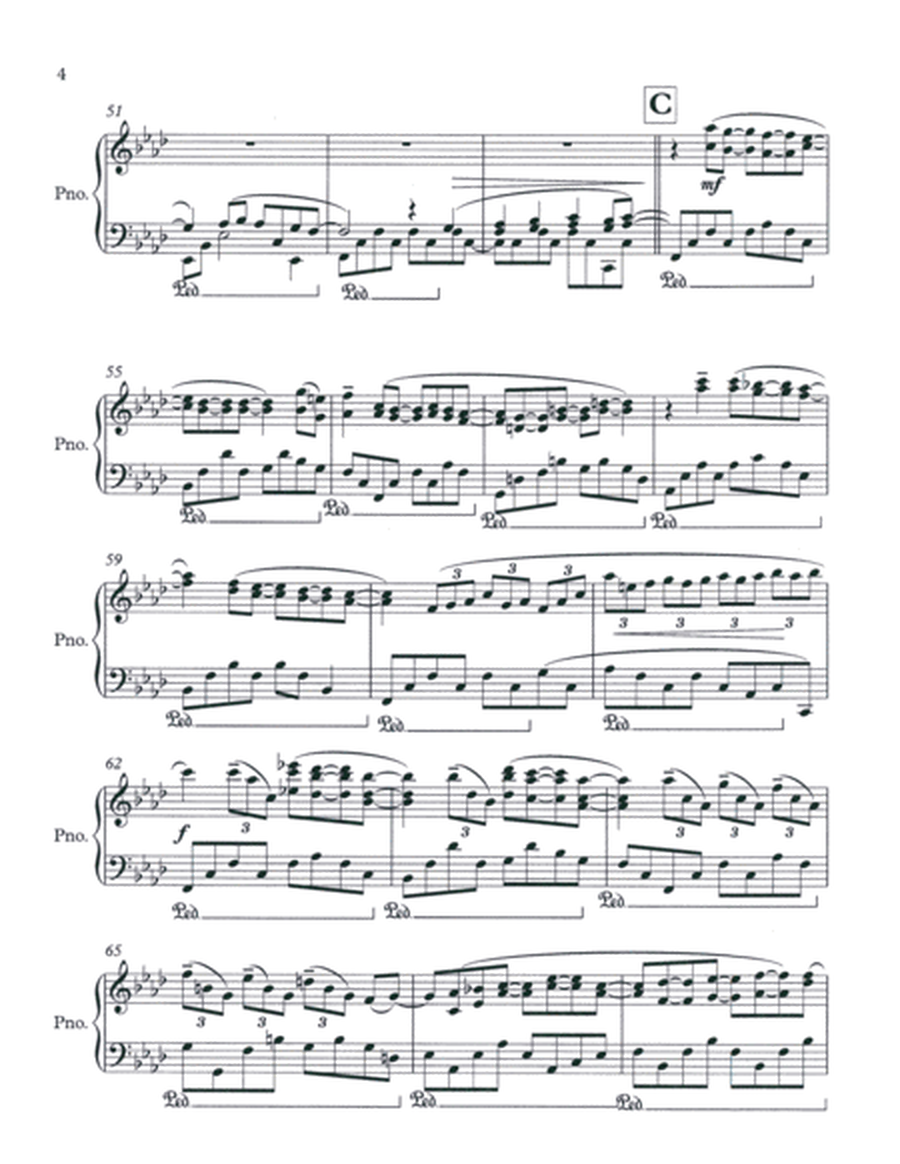 Legend of the White Witch for piano