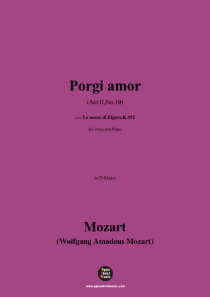 W. A. Mozart-Porgi amor(Act II,No.10),in D Major