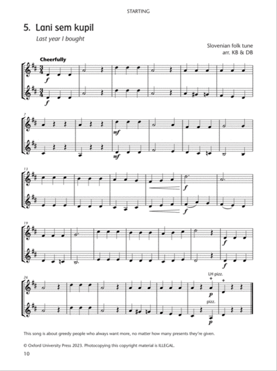 Fiddle Time Duets String Duet scores gallery preview page 4