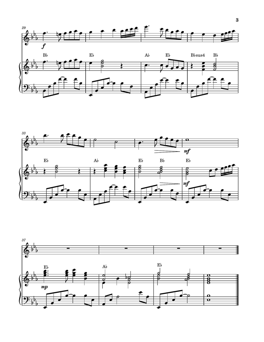 20 Hymns For Flute and Piano (Collection) Flute Solo scores gallery preview page 3