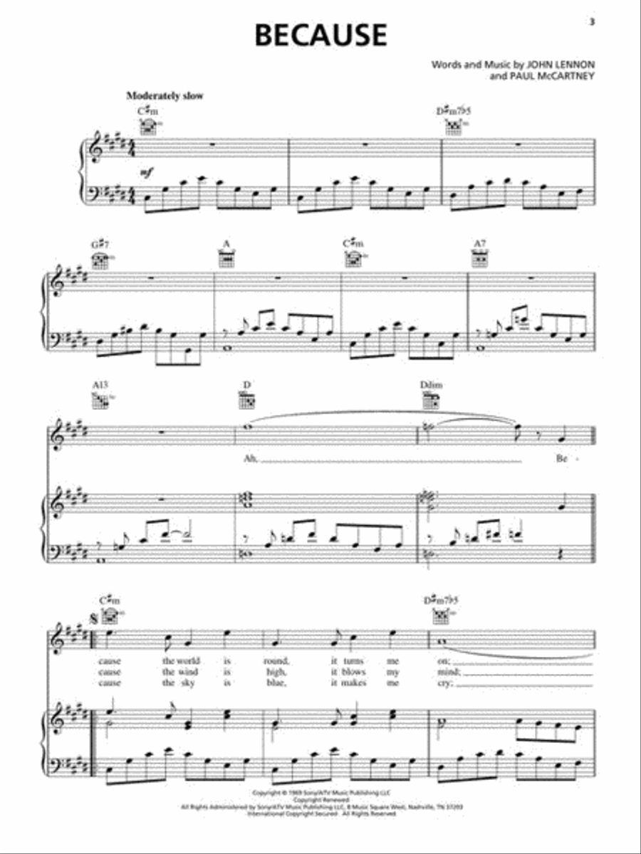 Beatles Ballads – 2nd Edition Piano, Vocal, Guitar scores gallery preview page 5