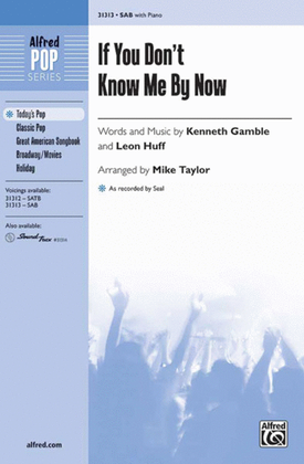 Book cover for If You Don't Know Me by Now