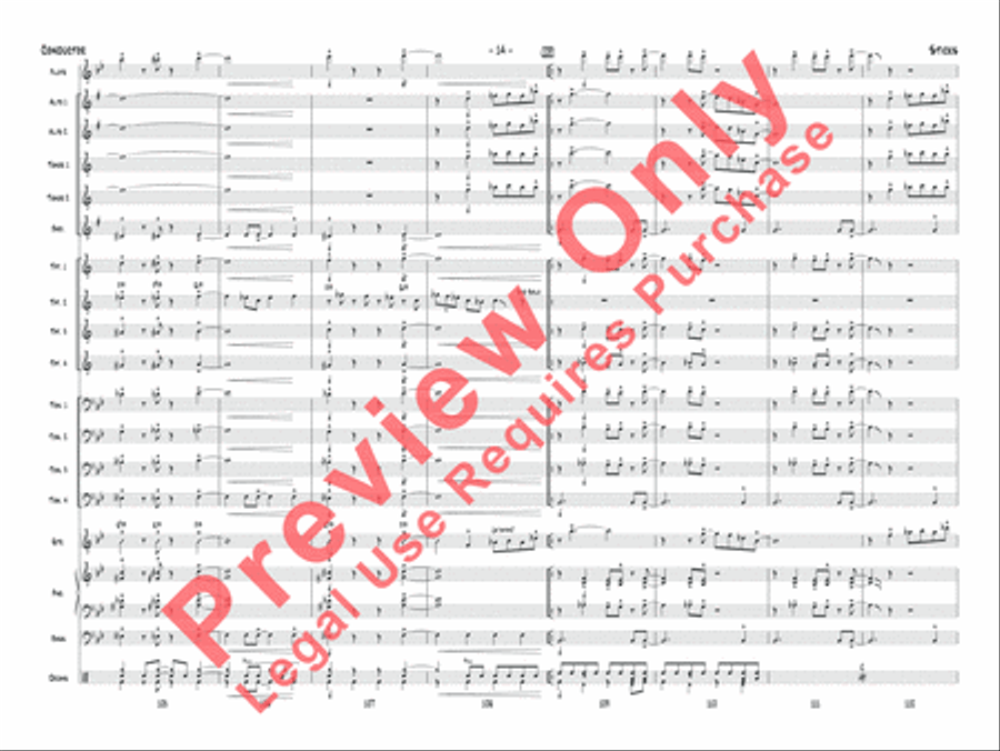 Sticks Sticks Jazz Ensemble scores gallery preview page 33