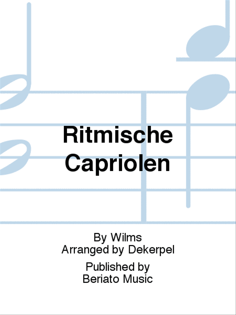 Ritmische Capriolen Piano Accompaniment scores gallery preview page 1