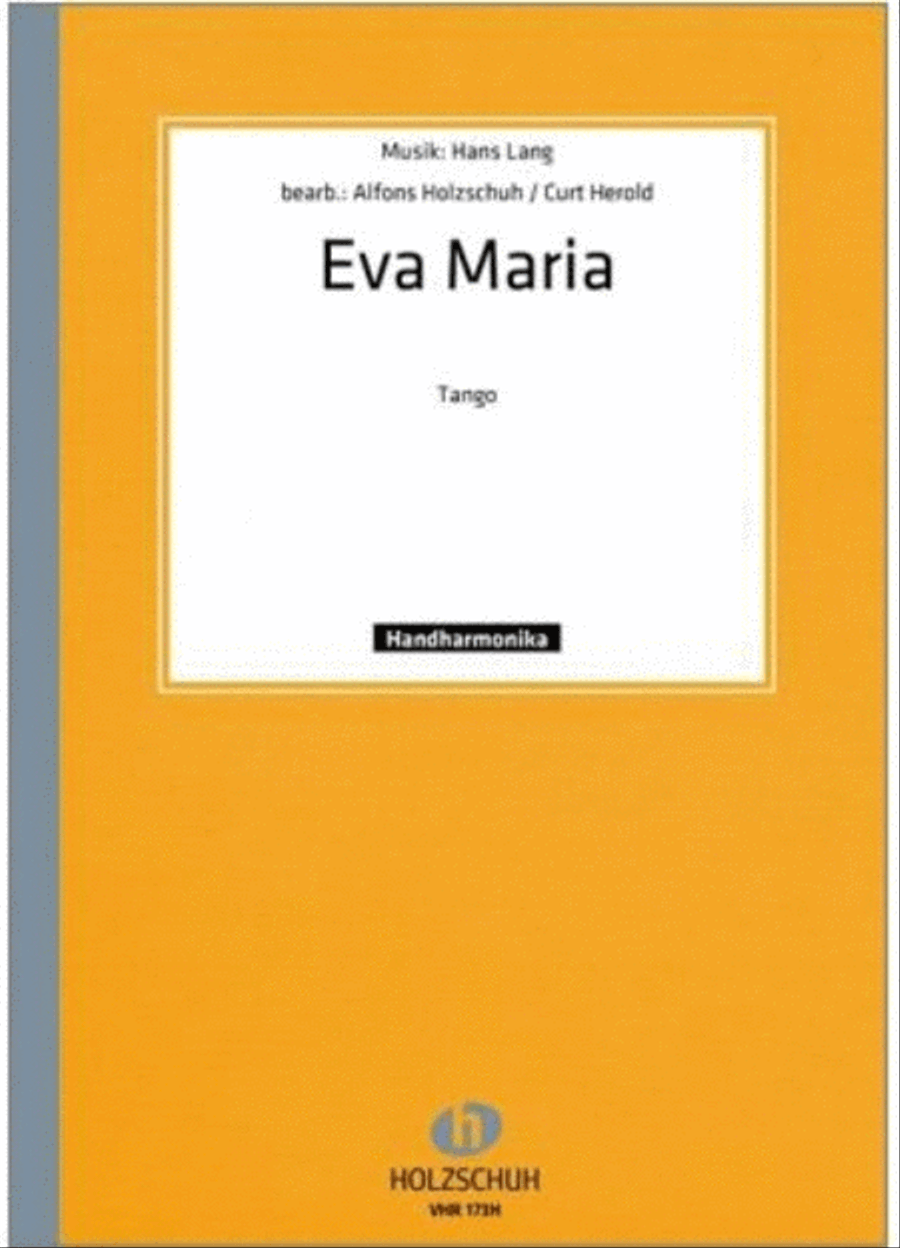 Eva Maria, Tango Eva Maria, Tango Accordion scores gallery preview page 1