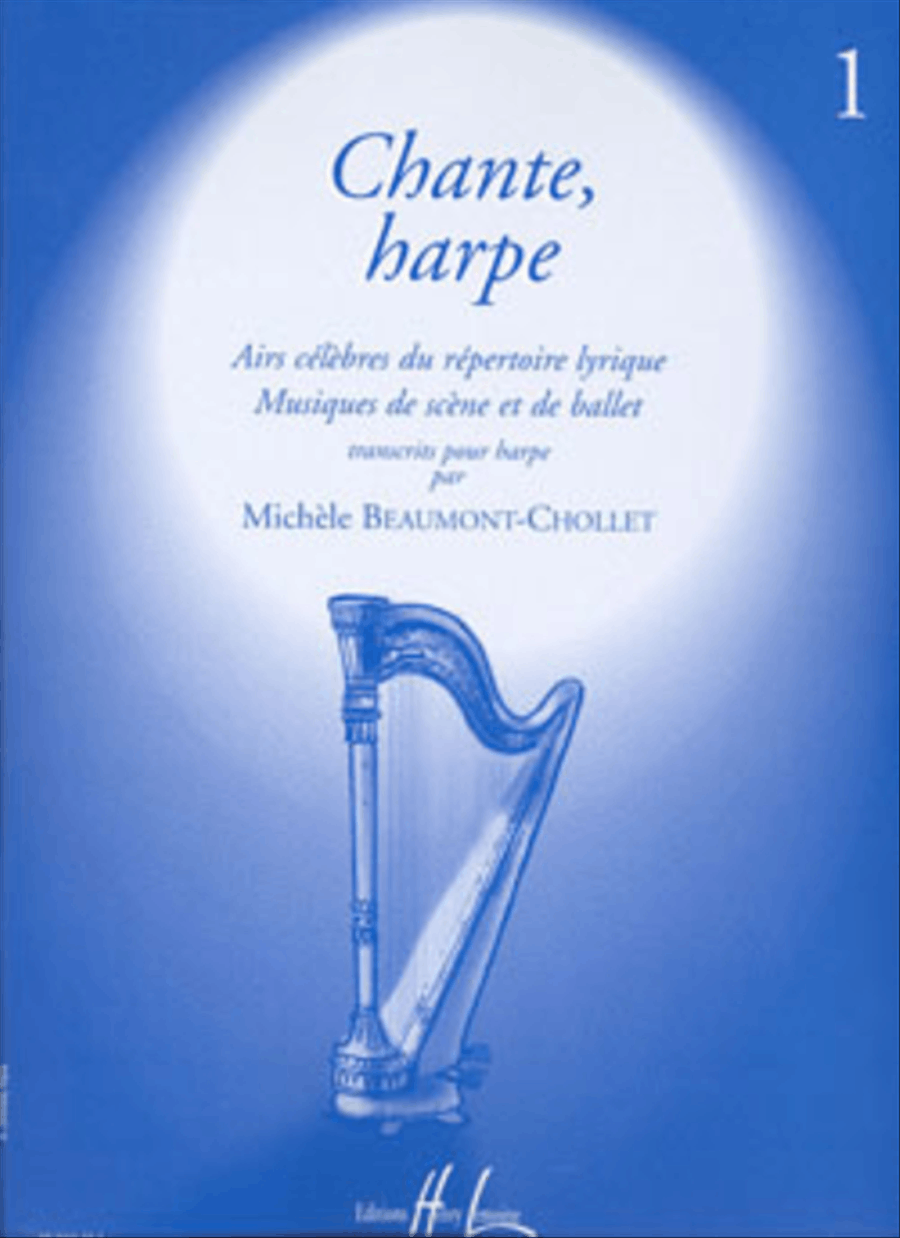 Chante harpe - Volume 1 Chante harpe - Volume 1 Harp scores gallery preview page 1